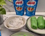Foto langkah ke 5 dari resep Es Pisang Ijo.
