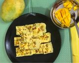 A picture of step 13 of Kolkata Special: Bhapa Aam-Sandesh/Mango Ice Cream Sandesh.