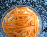 Foto del paso 2 de la receta: 502. Gelatina de lentejas, zanahorias y codornices escabechadas (entrante)