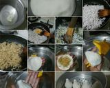 A picture of step 5 of Nariyal Jaggery modak.