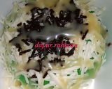 Foto langkah ke 6 dari resep Tansuke ketan pandan susu coklat keju.