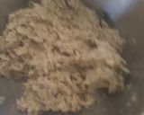 A picture of step 3 of Vrat's crispy potato Pakode.