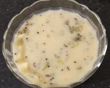 A picture of step 8 of Gujrati Kadhi.