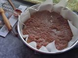Kek keju bercoklat dari nasi sejuk