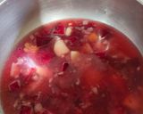 A picture of step 3 of Beetroot soup.