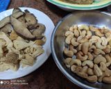 A picture of step 1 of Fried broccoli in yam ring.