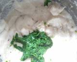 Spinach Medu vada recipe step 1 photo