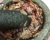 Gambar langkah 1 resipi Terung bulat masak taucu.