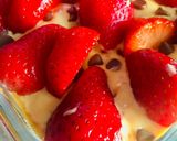 Foto del paso 6 de la receta: POSTRE DE 🍫CHOCOLATE🍫, DULCE DE LECHE🍯 Y 🍓🍓FRUTILLAS🍓🍓