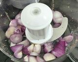 Hình bước làm 1 của món Bánh bao nhân mặn làm 2 cách bằng bột pha sẵn và bột mì đa đụng