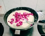 A picture of step 4 of Delicious colorful tasty Gulab Pak with Alum powder.