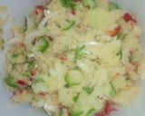 A picture of step 1 of Bread pokora.