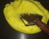 A picture of step 3 of Chawal ke chamcham/rice sweets.