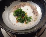 A picture of step 3 of Dahi tadka.