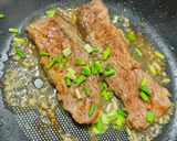 蔥蒜香煎牛排的食譜步驟5照片