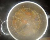 A picture of step 6 of Orange peels- dates and raisins chocolate candy.