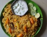 தலைப்பு : வெஜிடபிள் பிரியாணி(veg biryani recipe in tamil) ரெசிபி ஸ்டேப் 4 புகைப்படம்