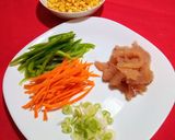 Foto del paso 2 de la receta: Tapioca relleno de choclo salteados, comida saludable