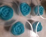 Foto langkah ke 3 dari resep Puding Kaca Mawar Cup.