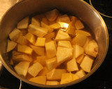 Foto del paso 1 de la receta: Puré de otoño con salmón ahumado en frío (max. 50grados)