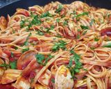 Foto del paso 8 de la receta: Linguine alle Vongole in rosso