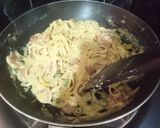 Foto langkah ke 3 dari resep Sphagetti Alfredo.
