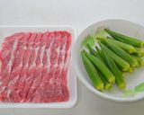 香桔秋葵肉捲的食譜步驟1照片