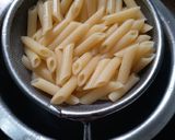 A picture of step 1 of Mayo Pasta Coins.