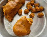 बेसन की पापड़ी (besan ki papdi recipe in hindi) रेसिपी चरण 4 फोटो