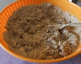 A picture of step 1 of Savory Castagnaccio with Pumpkin and Parmesan Cheese.