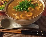 A picture of step 8 of Leftover Curry Udon.