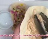 A picture of step 10 of Chicken street tacos.