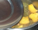 A picture of step 1 of Orange peel tea.