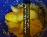 A picture of step 2 of Kibbeh Dabbabeh.