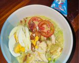 Foto langkah ke 5 dari resep Soto Ayam Santan.