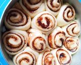 Foto langkah ke 4 dari resep Chocolate Rolls Bread (Roti Coklat Gulung).