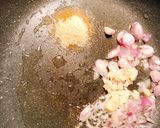 Hình bước làm 2 của món Tép ram thịt mặn ngọt “Canh bí đỏ nấu sườn non.Bữa cơm đầy đủ “