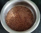 A picture of step 2 of Kollu parupu (Horse gram).