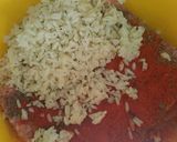 Húsgombóc paradicsomszósszal recept fázis 2 fotója