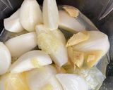 Une image de l'étape 2 de Soupe coco aux vermicelles façon Thaï.
