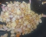 A picture of step 1 of Leftover Roti Surprise.