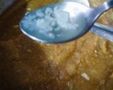 A picture of step 3 of Chana Halwa Puri.