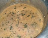 A picture of step 2 of Methi dal.