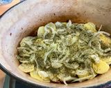 Une image de l'étape 13 de Cocotte de Pommes de Terre, Lard et Poireaux Façon Tofaille.