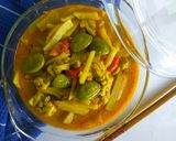 Foto langkah ke 5 dari resep Sayur Lodeh Rebung Tempe.
