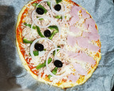 Foto del paso 4 de la receta: Pizza de Coliflor keto gluten free