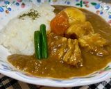 A picture of step 10 of Quick and Easy Pressure Cooker Curry Rice.