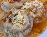 Foto del paso 6 de la receta: Sorrentinos de coreanito y jamón y queso sin molde