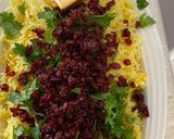صورة لخطوة 4 من وصفة رز بالزعفران والزرشت