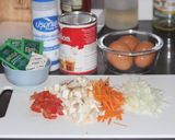 รูปขั้นตอนการทำที่ 1 ของ ข้าวห่อไข่ (มังสวิรัติ)